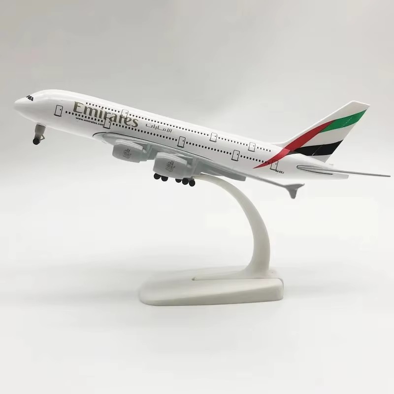 Model Airplane Plastic - 20CM A380 에미레이트 항공 1:400 에어버스