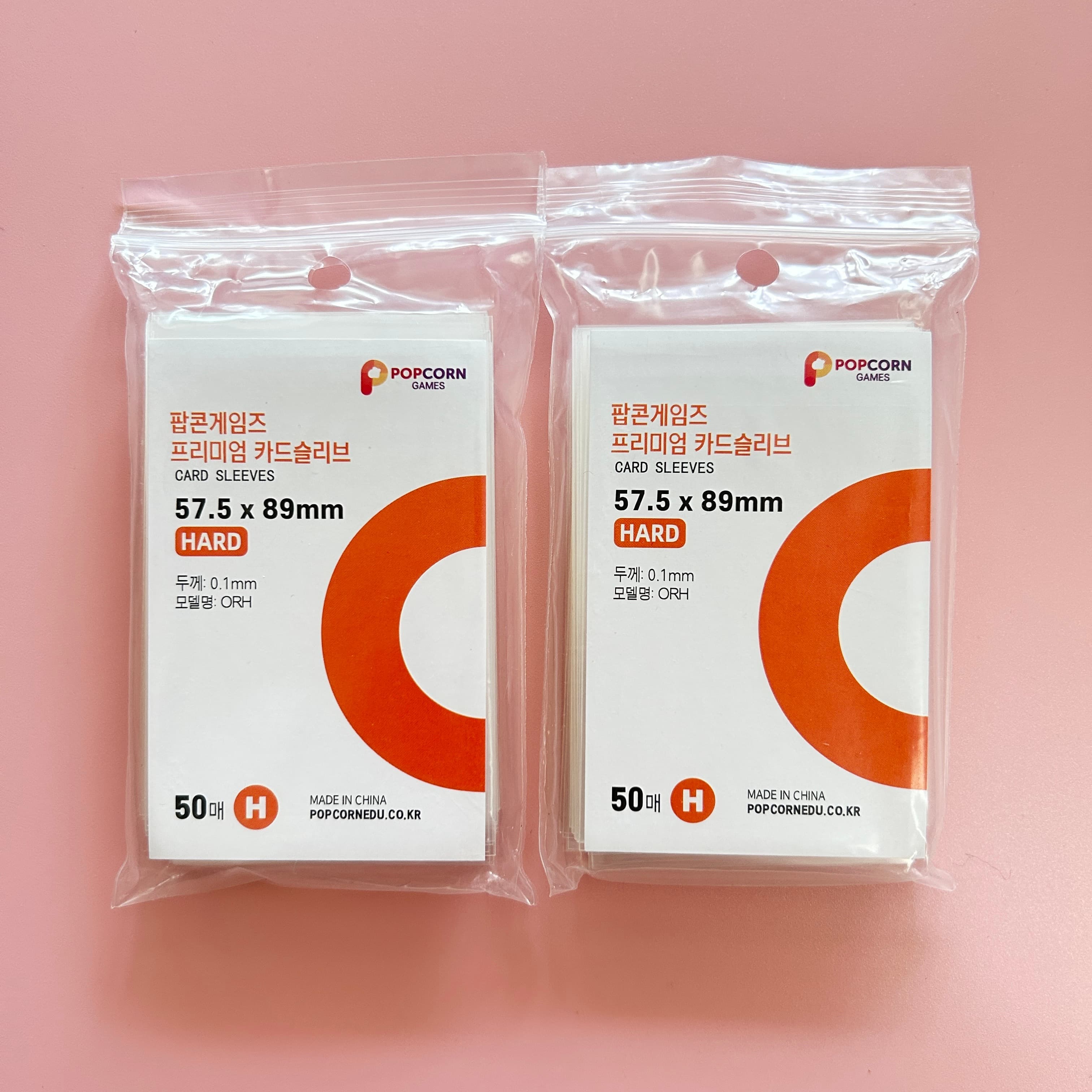 50개입 스크래치 방지 투명 CPP 하드 포토카드 슬리 - Card Penny Sleeve 리뷰 및 가격