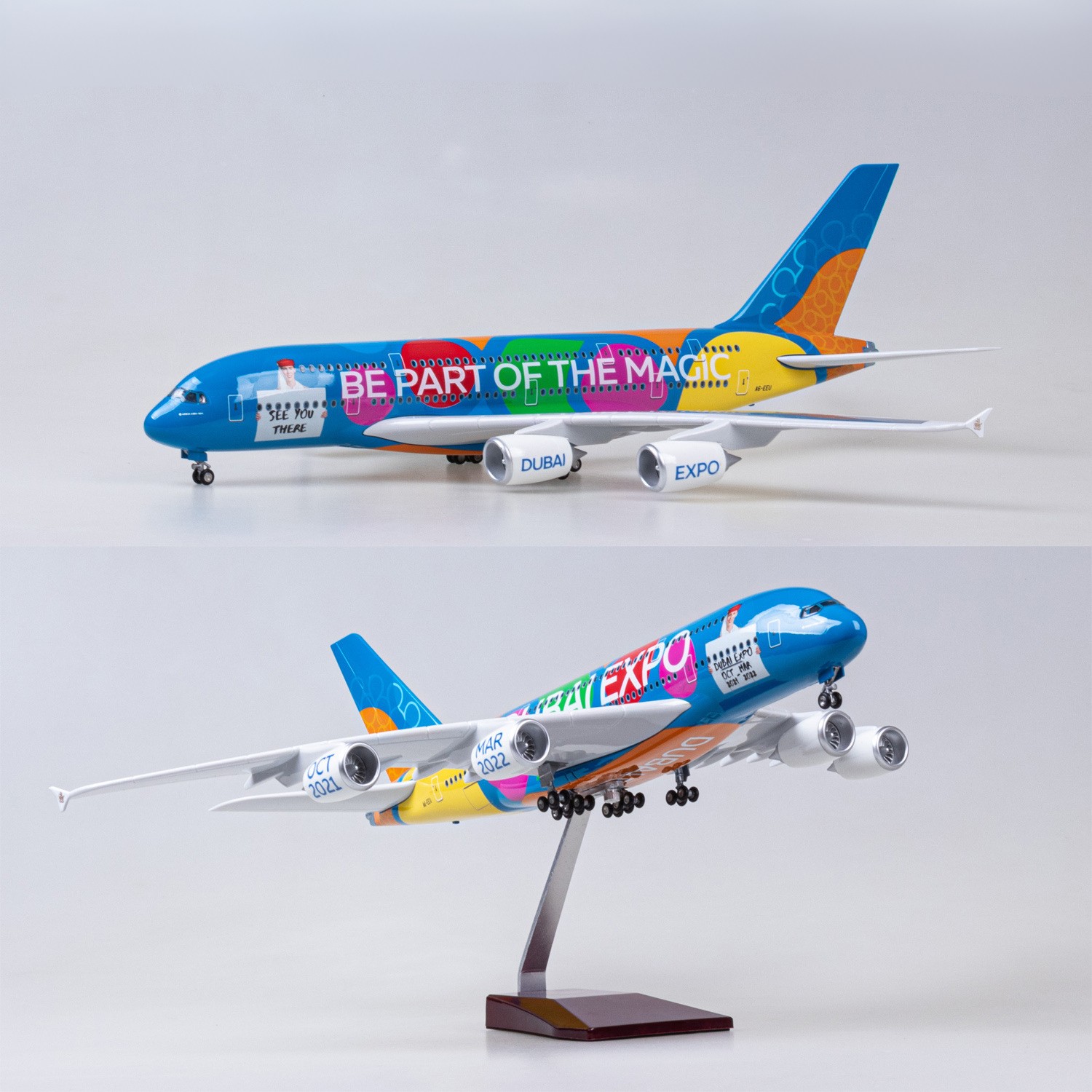 1/160 스케일 에미레이트 EXPO A380 대형 레 - Model Airplane Plastic 리뷰 및 가격