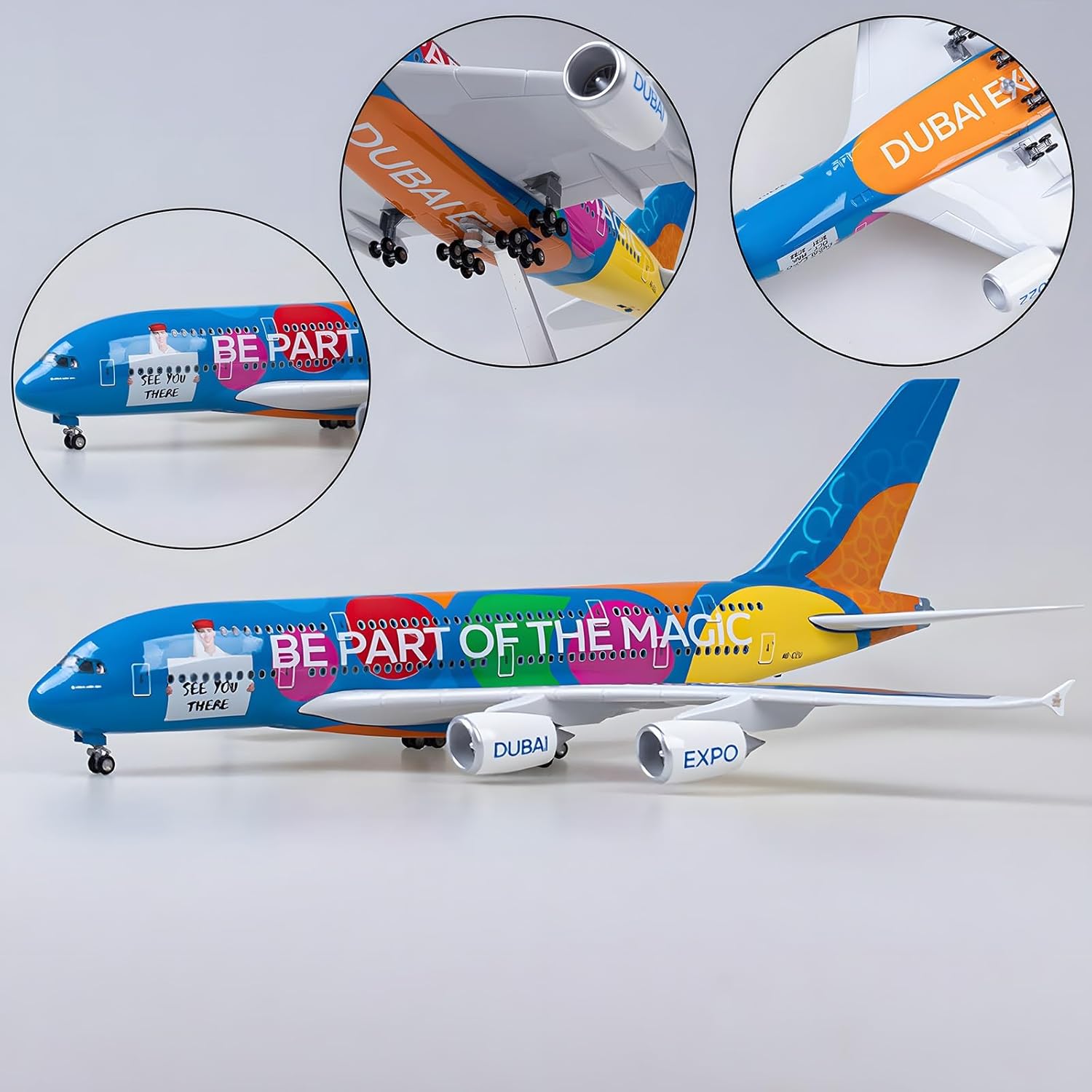 1/160 스케일 에미레이트 EXPO A380 대형 레 - Model Airplane Plastic 리뷰 및 가격