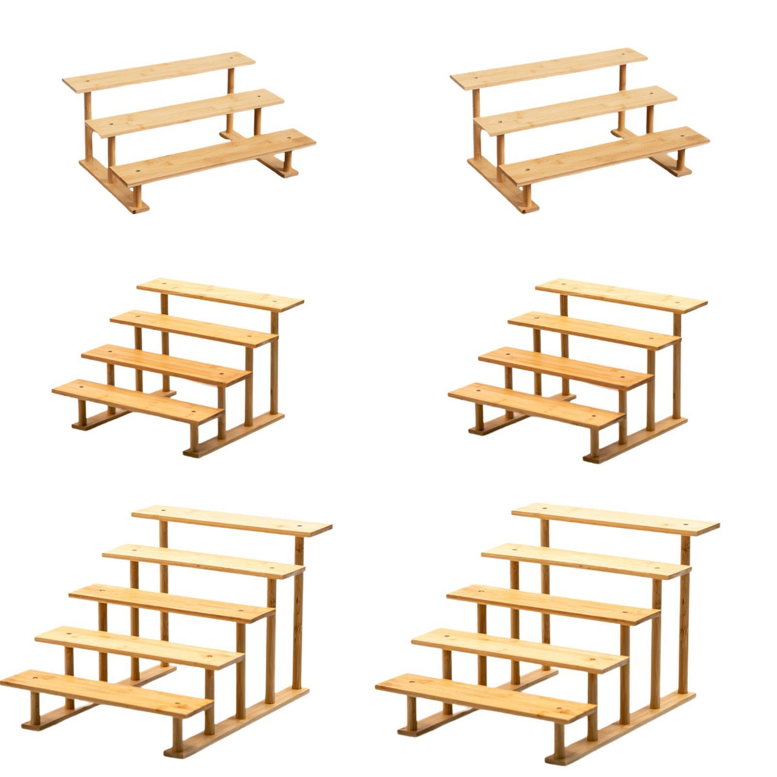 향수, 귀걸이, 목걸이 등을 진열할 수 있는 나무 재질 - Display Risers Set 리뷰 및 가격