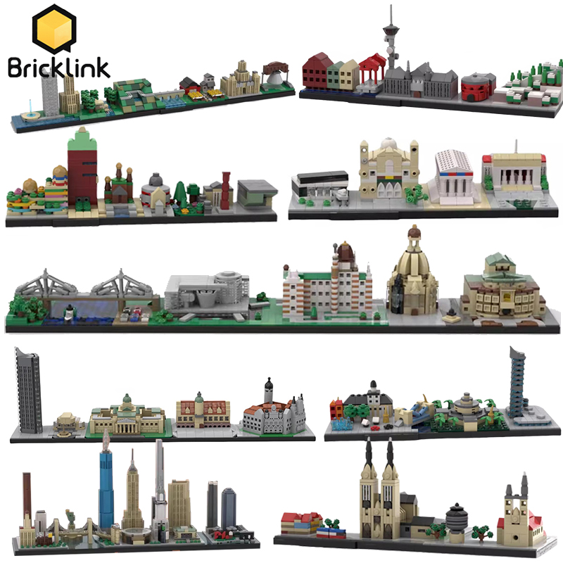 Bricklink MOC 도시 스카이라인 건축 세트,  - Lego Set Creator 리뷰 및 가격