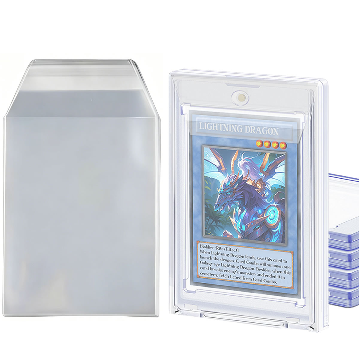100Pcs 3.2X4.6 카드 슬리브는 35PT 자기 - Graded Card Display 리뷰 및 가격
