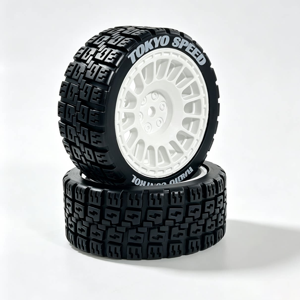1/10 RC 랠리카용 68mm 자갈길용 휠 타이어 세 - Tamiya Model Rc Car 리뷰 및 가격