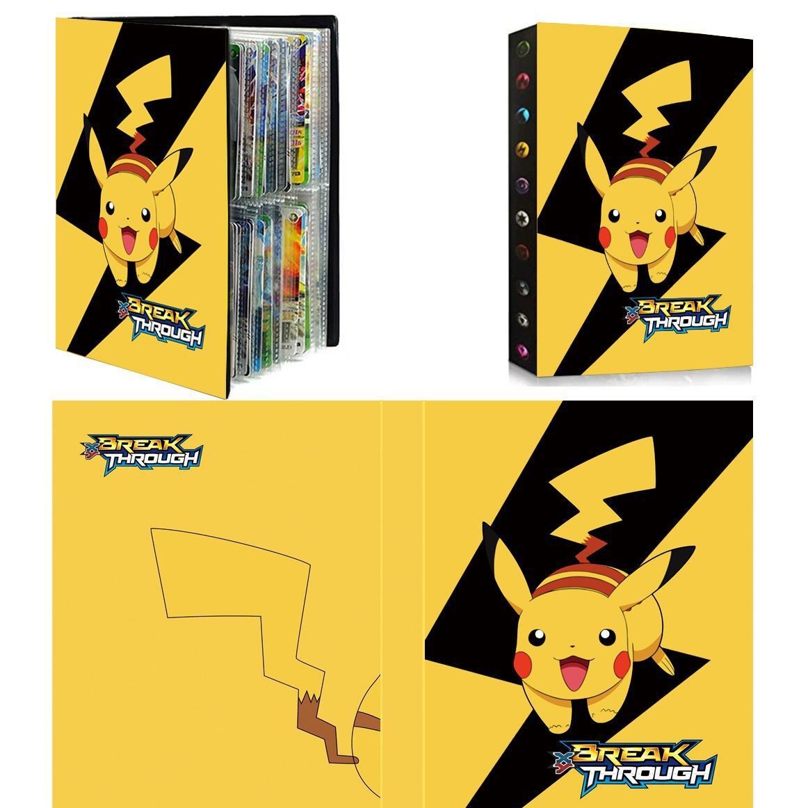 240개입, 만화 앨범 카드 보관용, 포켓몬 피카츄,  - Pokemon Binder Card 리뷰 및 가격