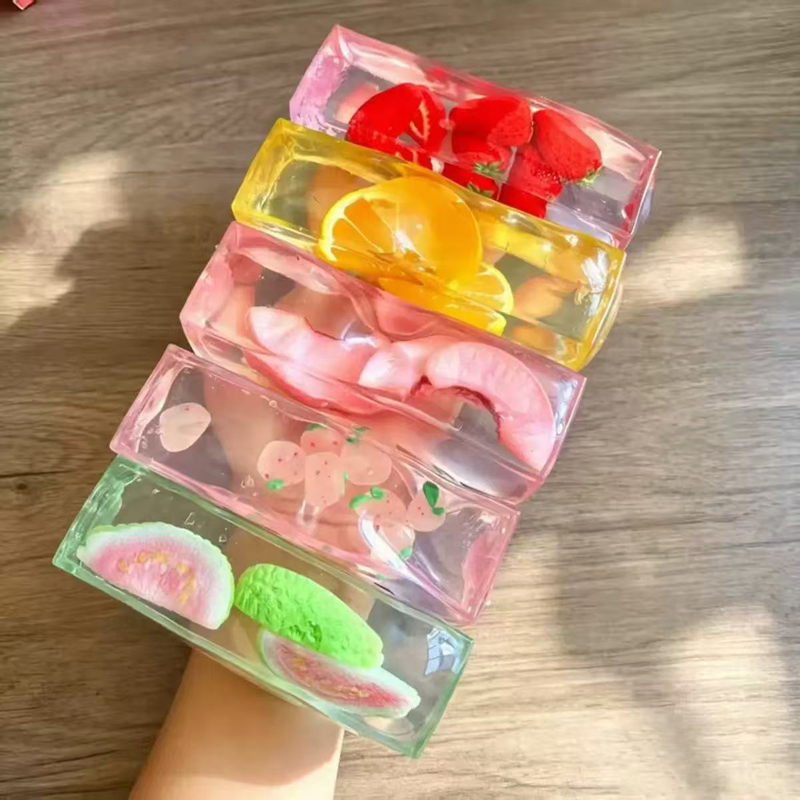 귀여운 투명 과일 모양의 아이스 큐브, 촉감이 좋은 장 - Fidget Cube Original 리뷰 및 가격