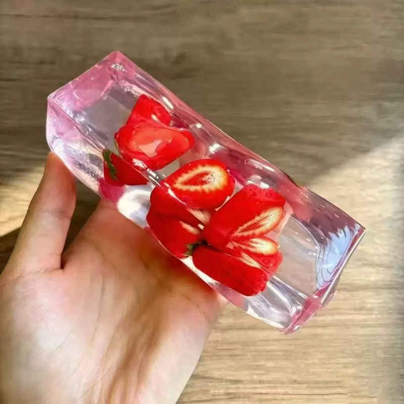 귀여운 투명 과일 모양의 아이스 큐브, 촉감이 좋은 장 - Fidget Cube Original 리뷰 및 가격