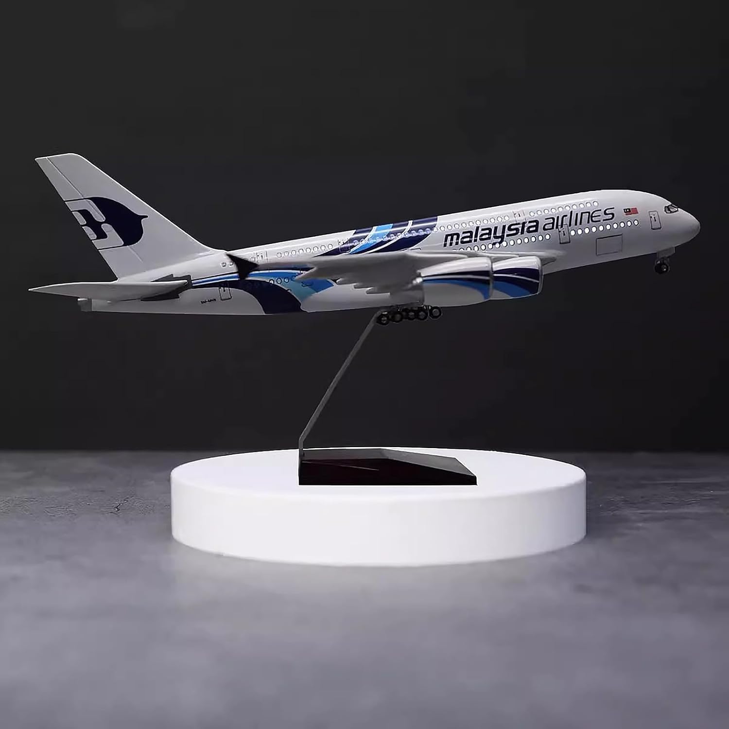 1:160 스케일 말레이시아 항공 A380 금속 비행기 - Model Airplane Plastic 리뷰 및 가격